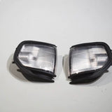 toyota land cruiser lc80 hdj80 black bezel corner light