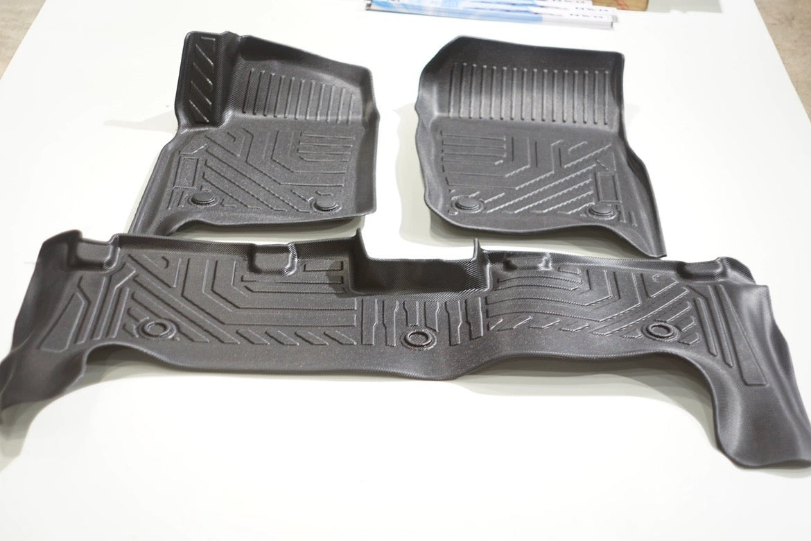 Kofferbakmatten Kofferbakmat Voor Toyota Voor Land Voor Cruiser 80 5 Zitplaatsen Voor LC80 1998 1997 1996 1995-1890 1994 Kofferbakmatten Cargo Liner Kofferbakmatten(Black with beige