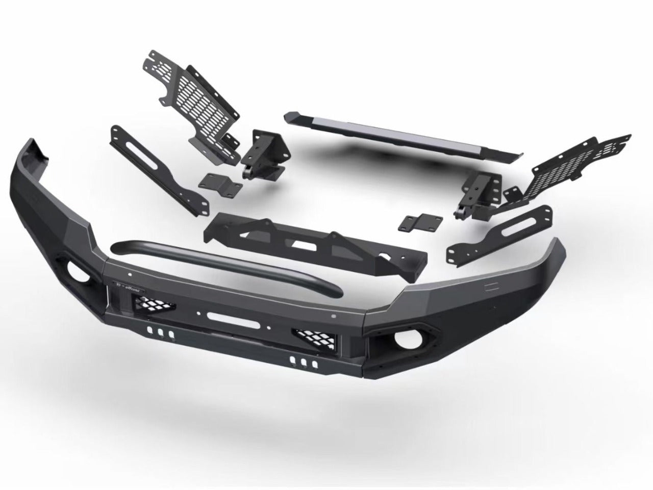 LOCKFIELDEQUIPMENTのLFE BUMPER Toyota Facelift LC200 Cross Country Bumper 16-20 – AkiOverland