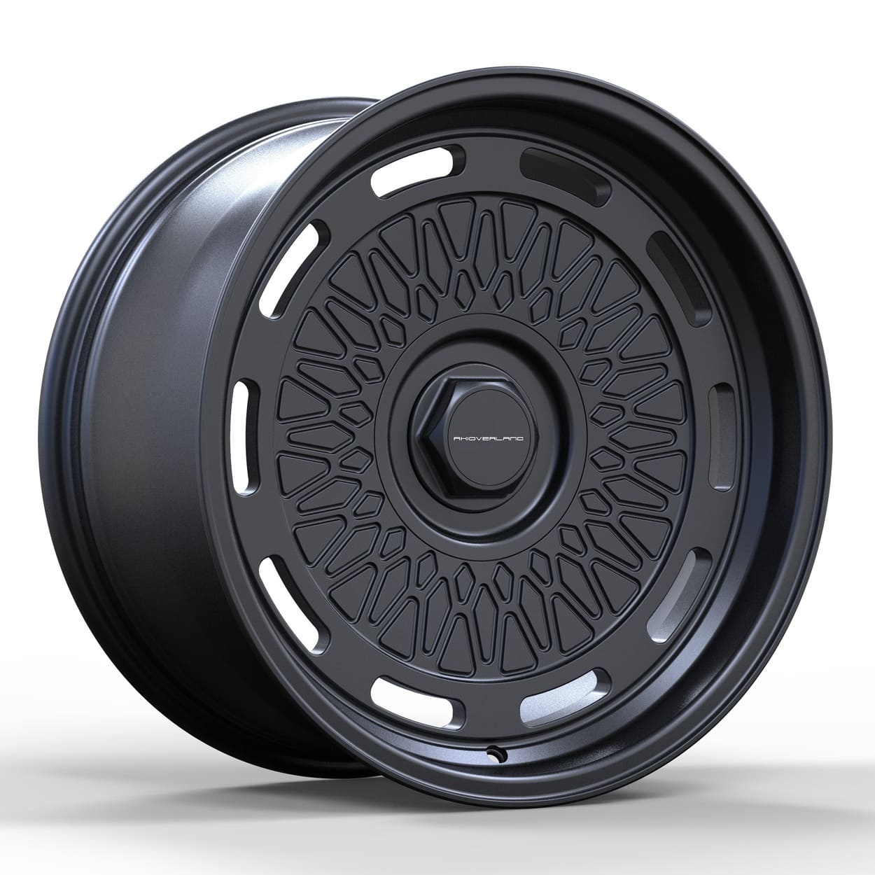 Aki Forged 04 Mesh Offroad Wheel | Deep Dish Matte Black – AkiOverland