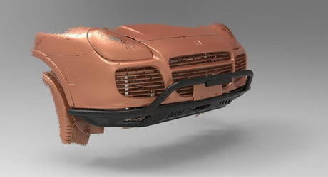 akioverland porsche cayenne 955 tubular off road bumper