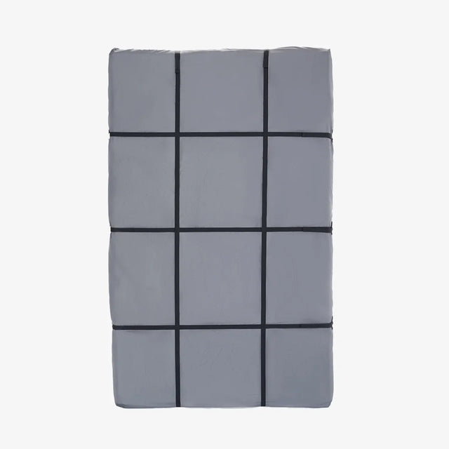 Inspired Overland rooftop tent protective cover folded slate grey travel shield