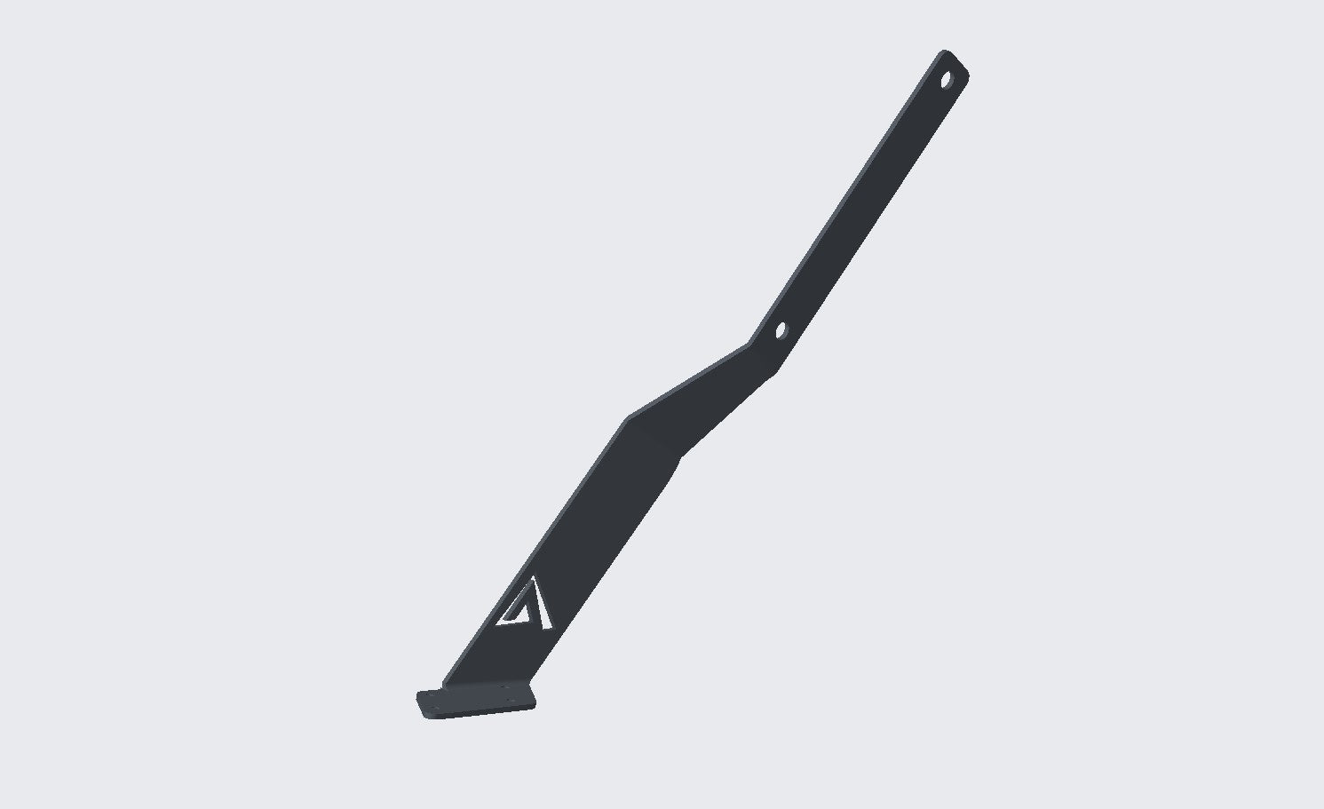 Landcruiser 80 series dashboard handle bar bracket