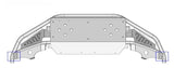 Akioverland Porsche Cayenne 958 tubular offroad bumper with winch bracket