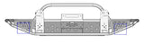 Akioverland Porsche Cayenne 958 tubular offroad bumper with winch bracket