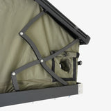 Inspired Overland Stargazer Duo exterior T slot channel detail for awning and accessory mounting