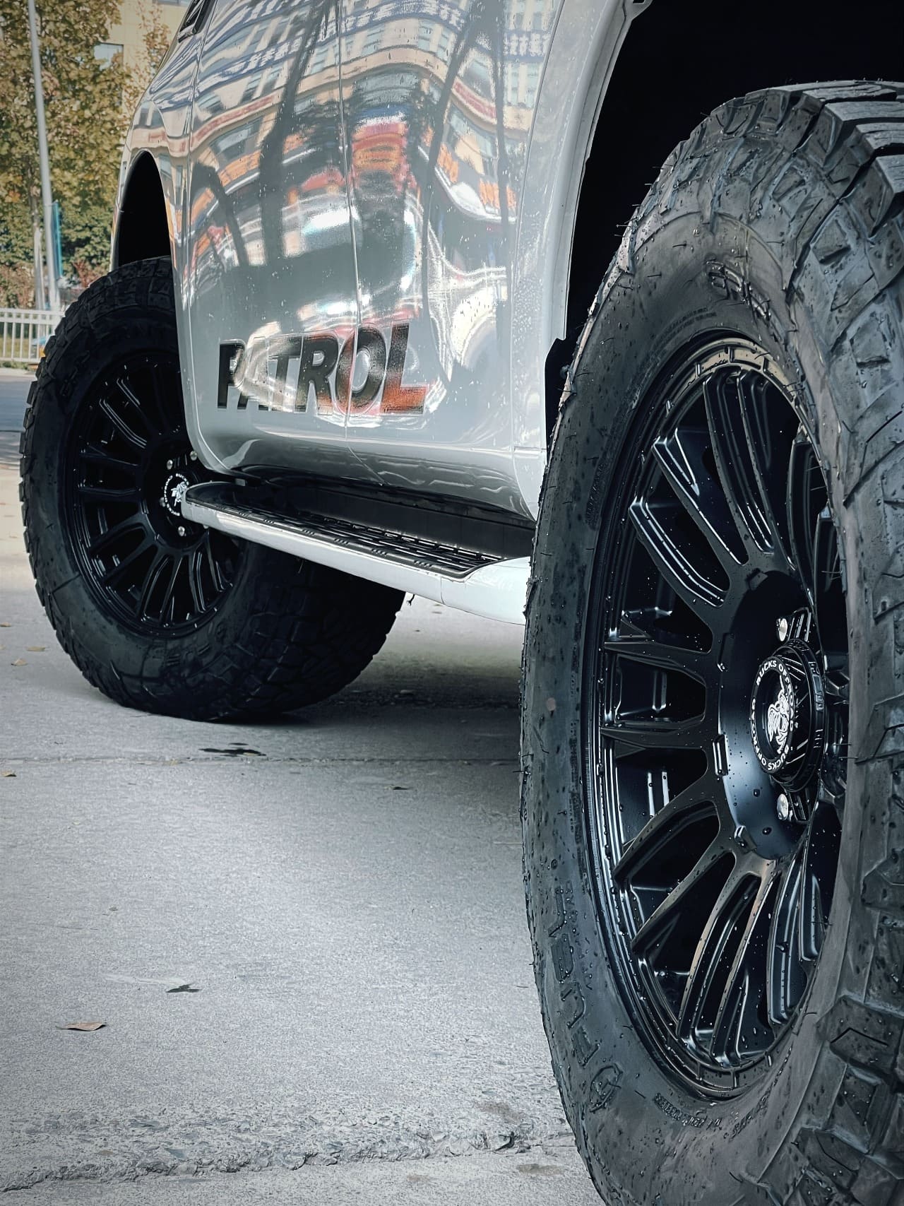 bucks offroad wheels b501 black Nissan Patrol