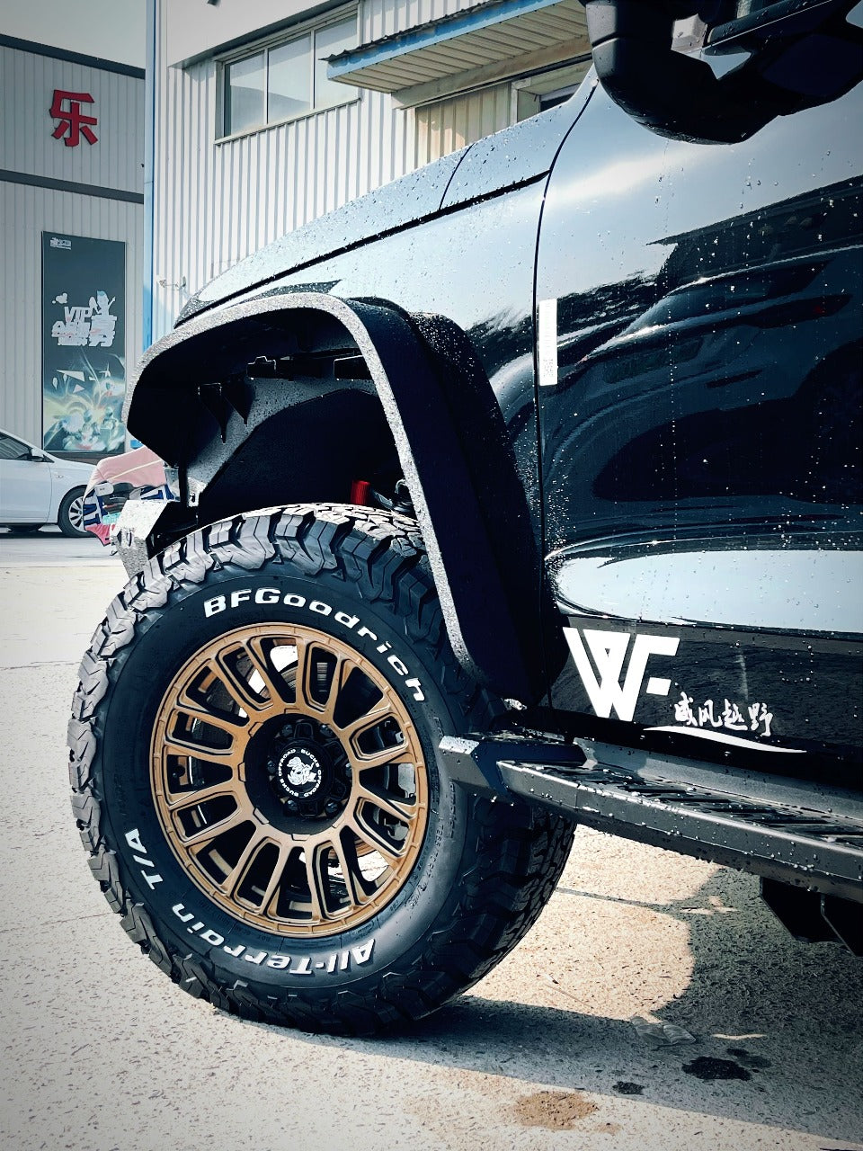 bucks offroad wheels b501 bronze on  black jeep
