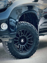 bucks offroad wheels b501 black on black Toyota Prado 150