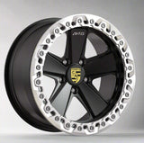 Akioverland 5x130 Beadlock Classic Fuchs wheel fitted on a Porsche Cayenne 955/957