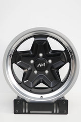 Akioverland 5x130 Cookie Cutter custom forged offroad wheel, detail shot