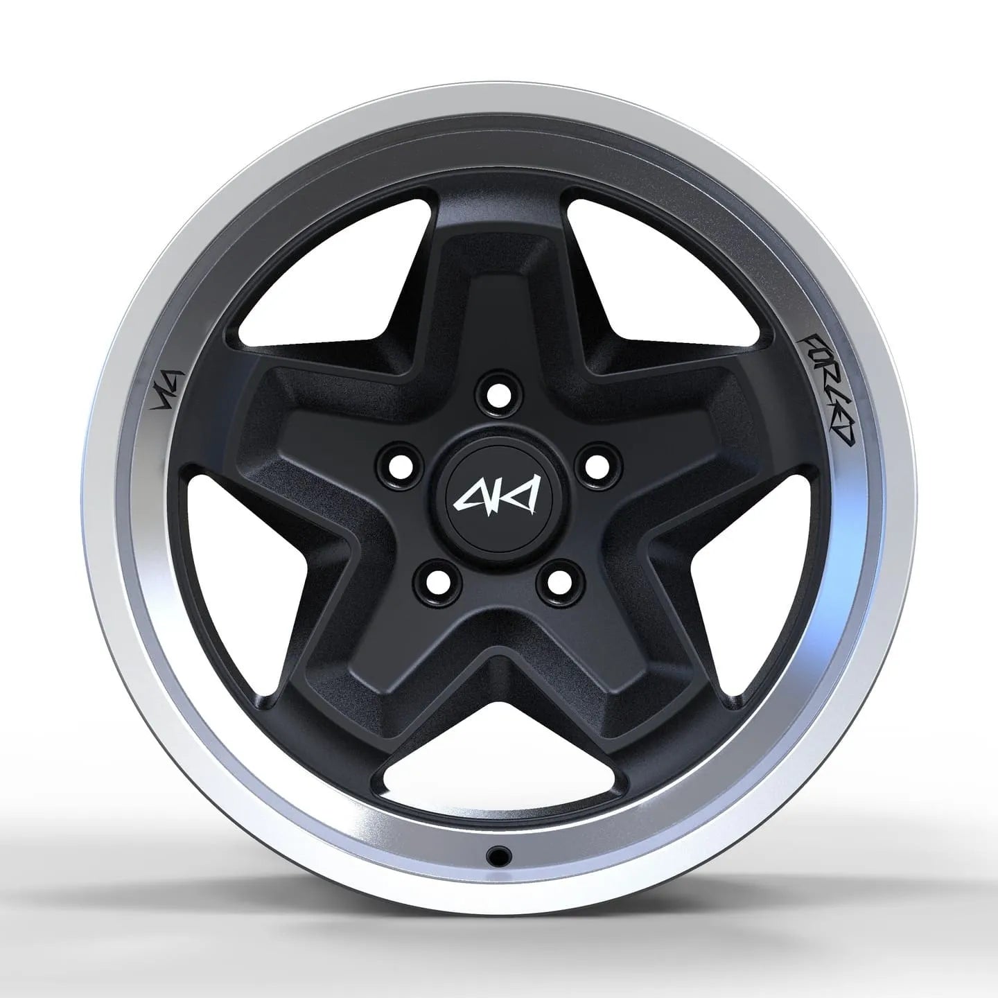 Porsche Cayenne fitted with Akioverland 5x130 Cookie Cutter offroad wheels, alternate angle