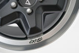 Akioverland 5x130 Cookie Cutter forged wheel, alternate angle — fits Porsche, VW & Audi 5x130 platforms