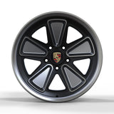 AkiOverland 5x130 porsche cayenne custom offroad wheels. classic fuchs reimagined design 