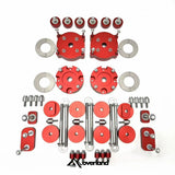 Akioverland 3.5" spring lift kit with V3 subframe drop and centering sleeves for Porsche Cayenne 955/957