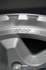 Akioverland forged wheel with engraved FORGED