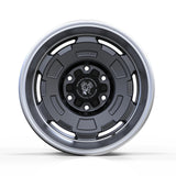 bucks off-road wheel b506 gunmetal machined