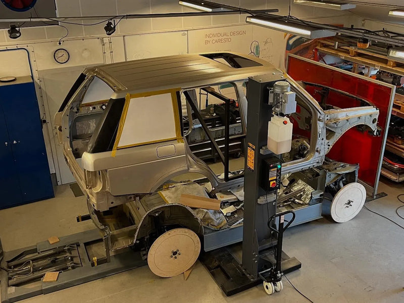 custom Range Rover L322 electric conversion