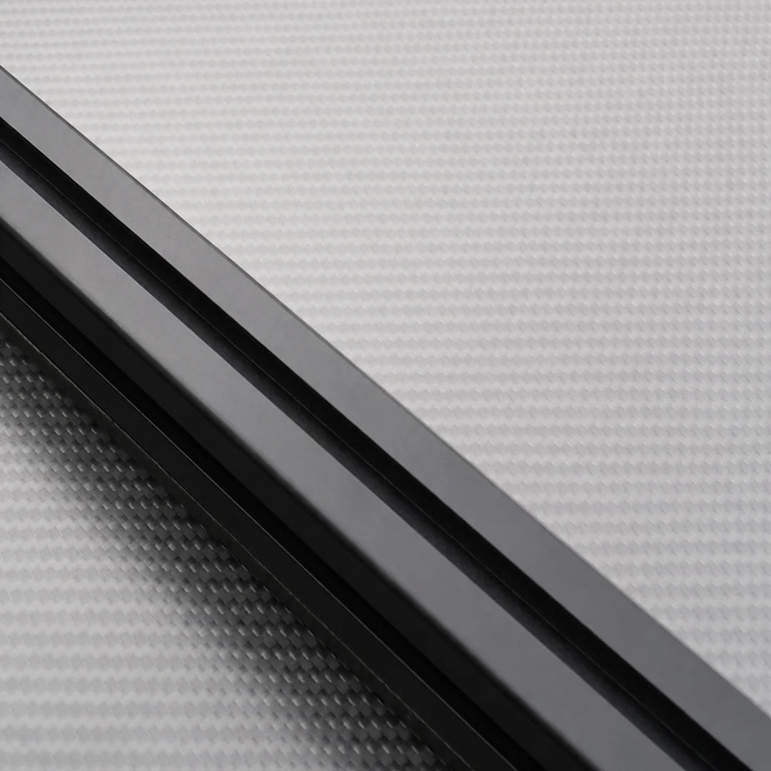 Carbon fiber rooftop tent frame detail Carbonlite King by Inspired Overland
