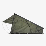 Carbonlite-X rooftop tent low profile open side view by Inspired Overland