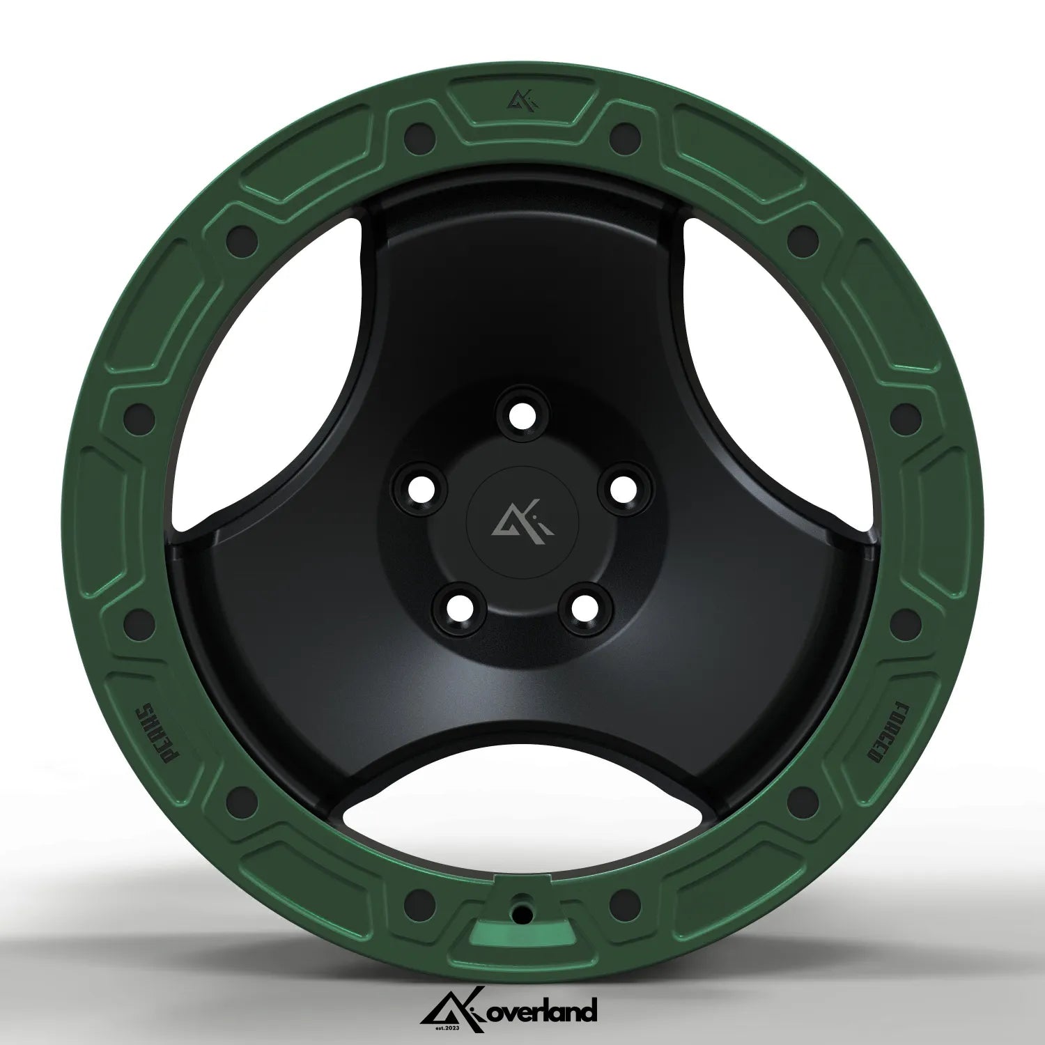 5x120 custom forged 3 spoke wheel Peaks design premium Range Rover build by akioverland
