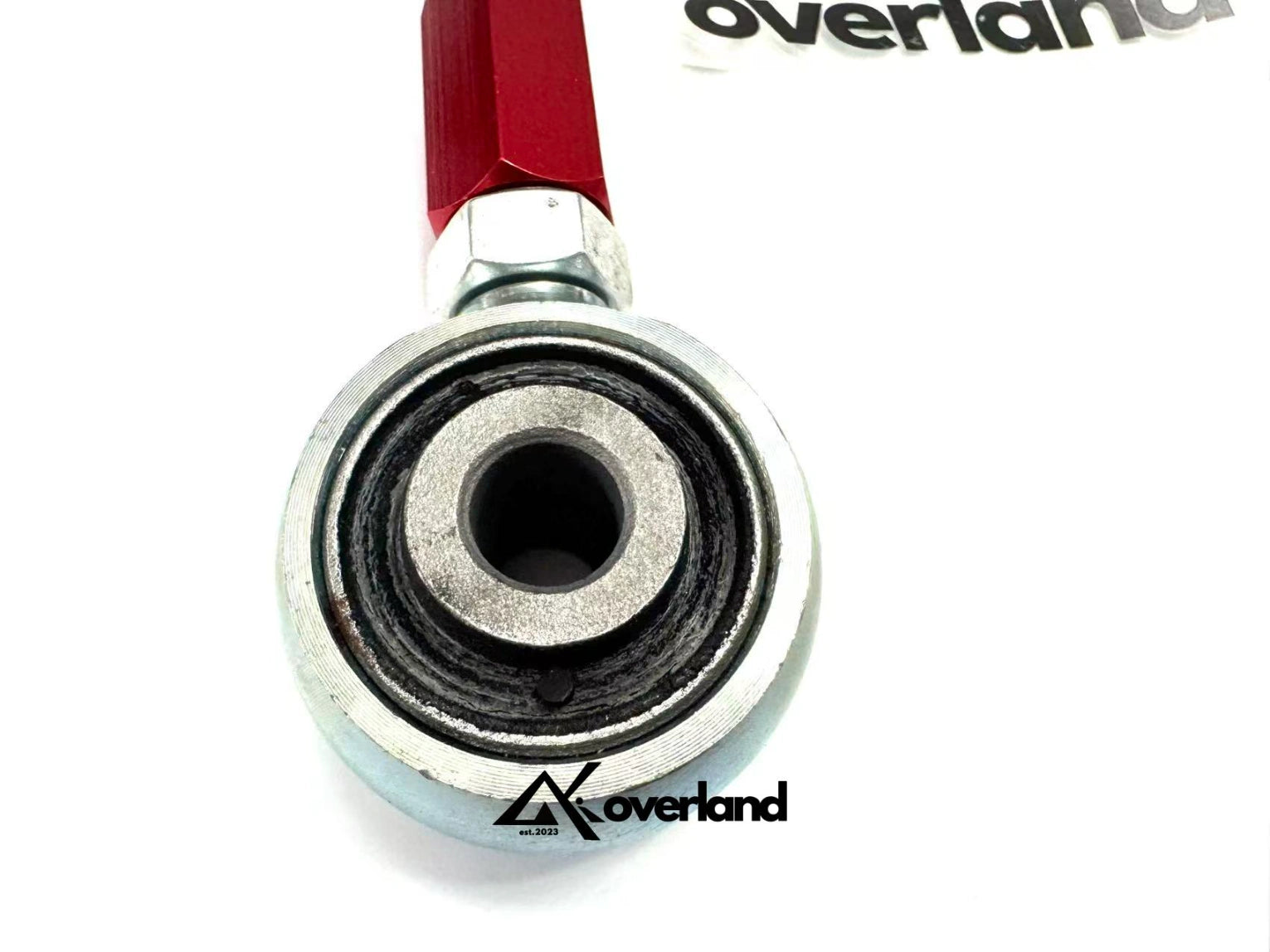 Third-generation AKI sway bar link with upgraded bushings