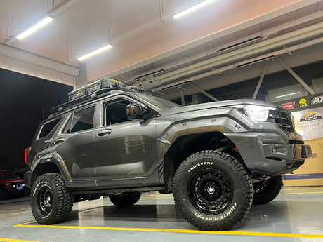Bucks off-road forged wheels f604 black tank 400
