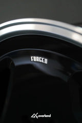 FORGED engraving detail on Nabalu wheel aluminium billet finish