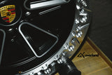 Lightweight forged Porsche offroad wheel for overland and expedition use by Akioverland