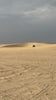 Lifted porsche Cayenne 957 GTS design edition with akioverland coilovers bashing in kuwait desert