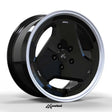 Range Rover custom forged wheels 5x120 Nabalu design side profile